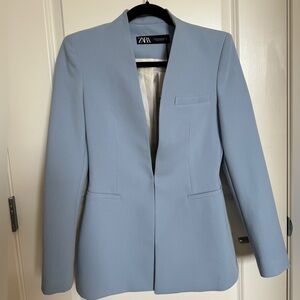 NWT zara baby blue blazer